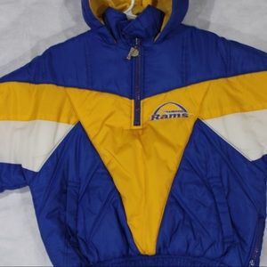 Vintage 70s Rams Kids Puffer Coat